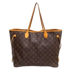Authentic Louis Vuitton Monogram Neverfull GM Tote Bag Shoulder Bag Made in‎ USA